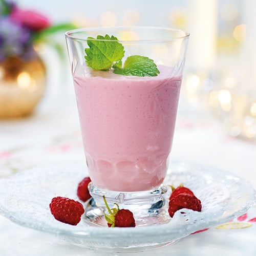 Vadelma-lakusmoothie 